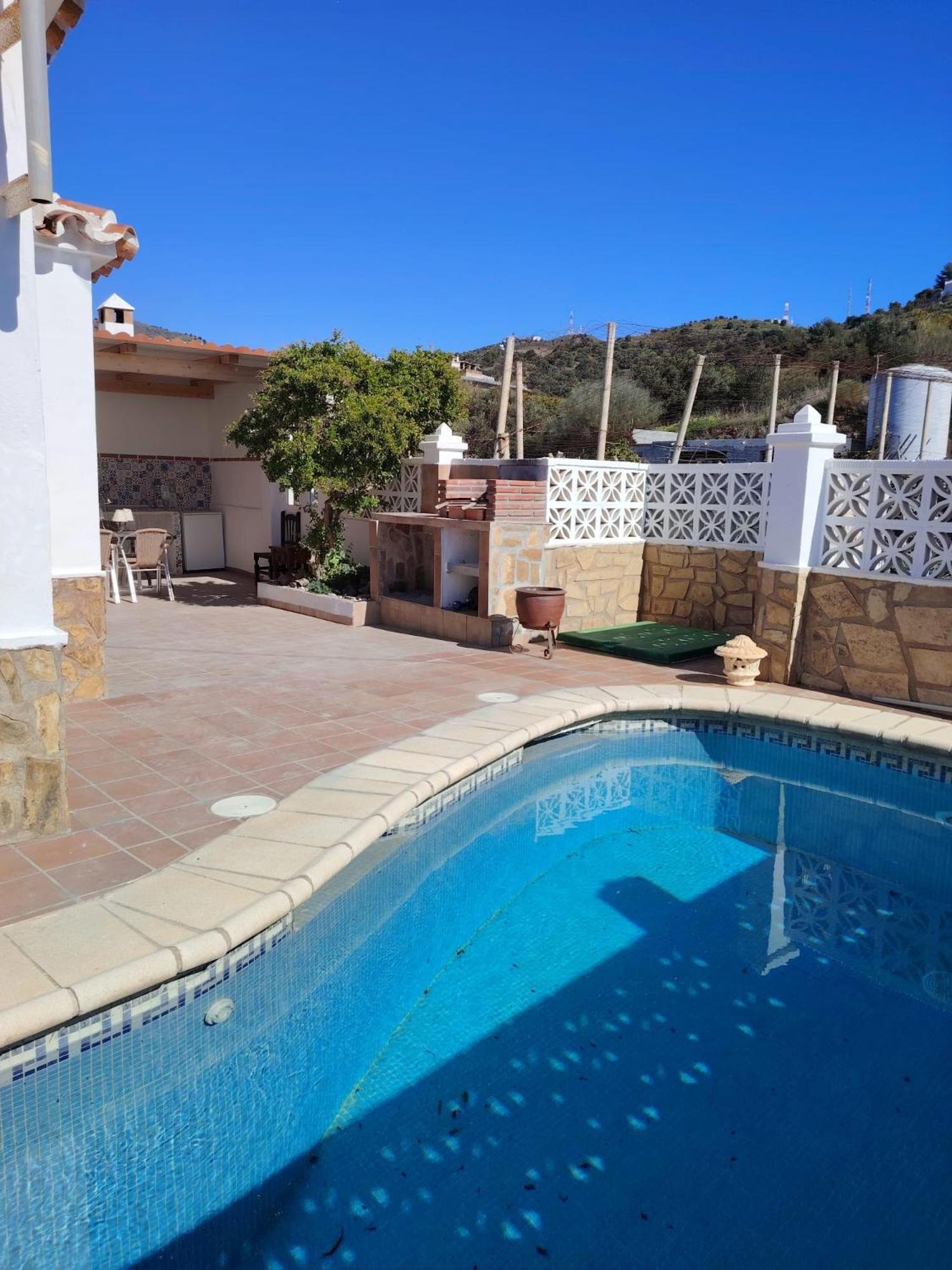 マラガ Casa Paloma Blancaヴィラ エクステリア 写真